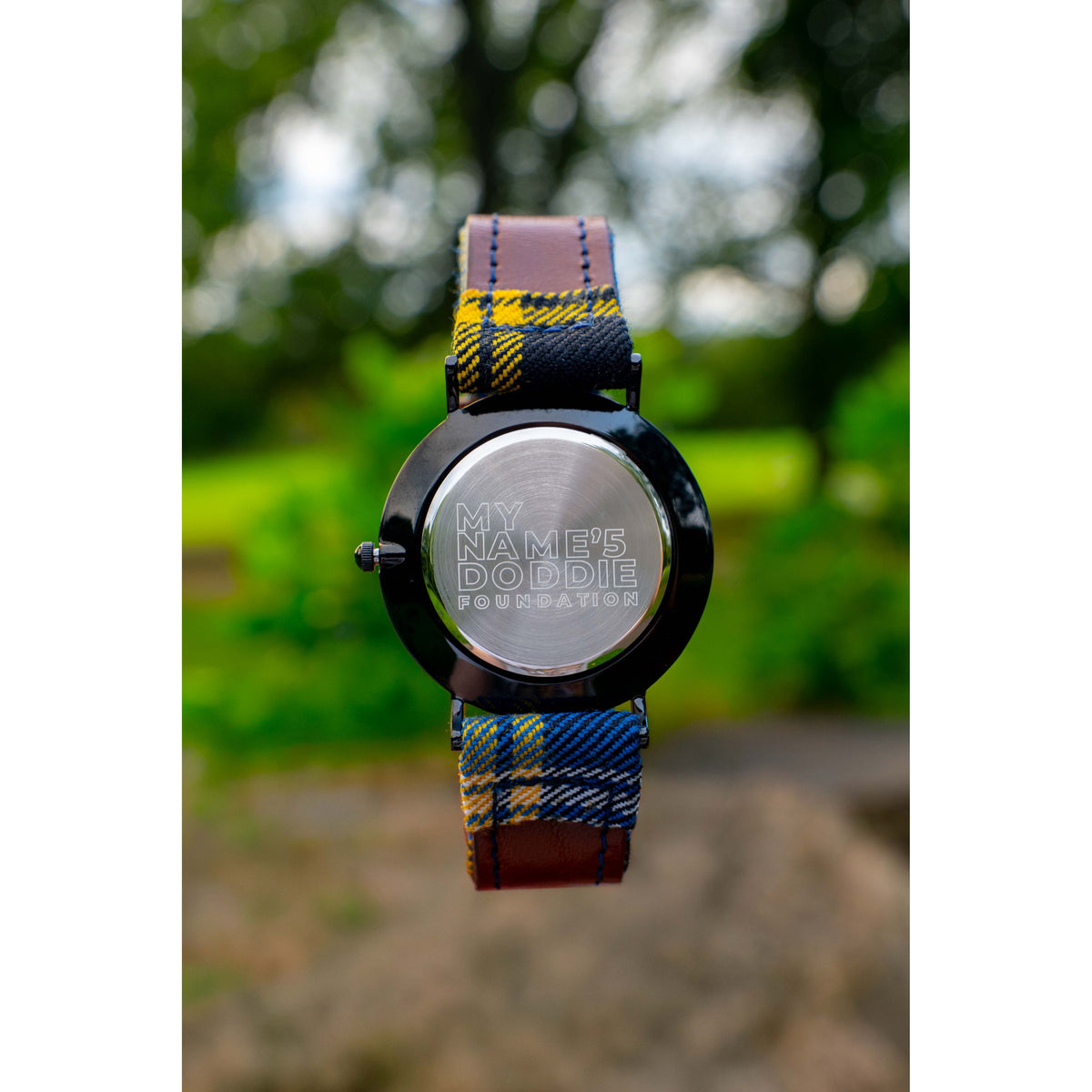 Doddie'5 Tartan Watch - Black