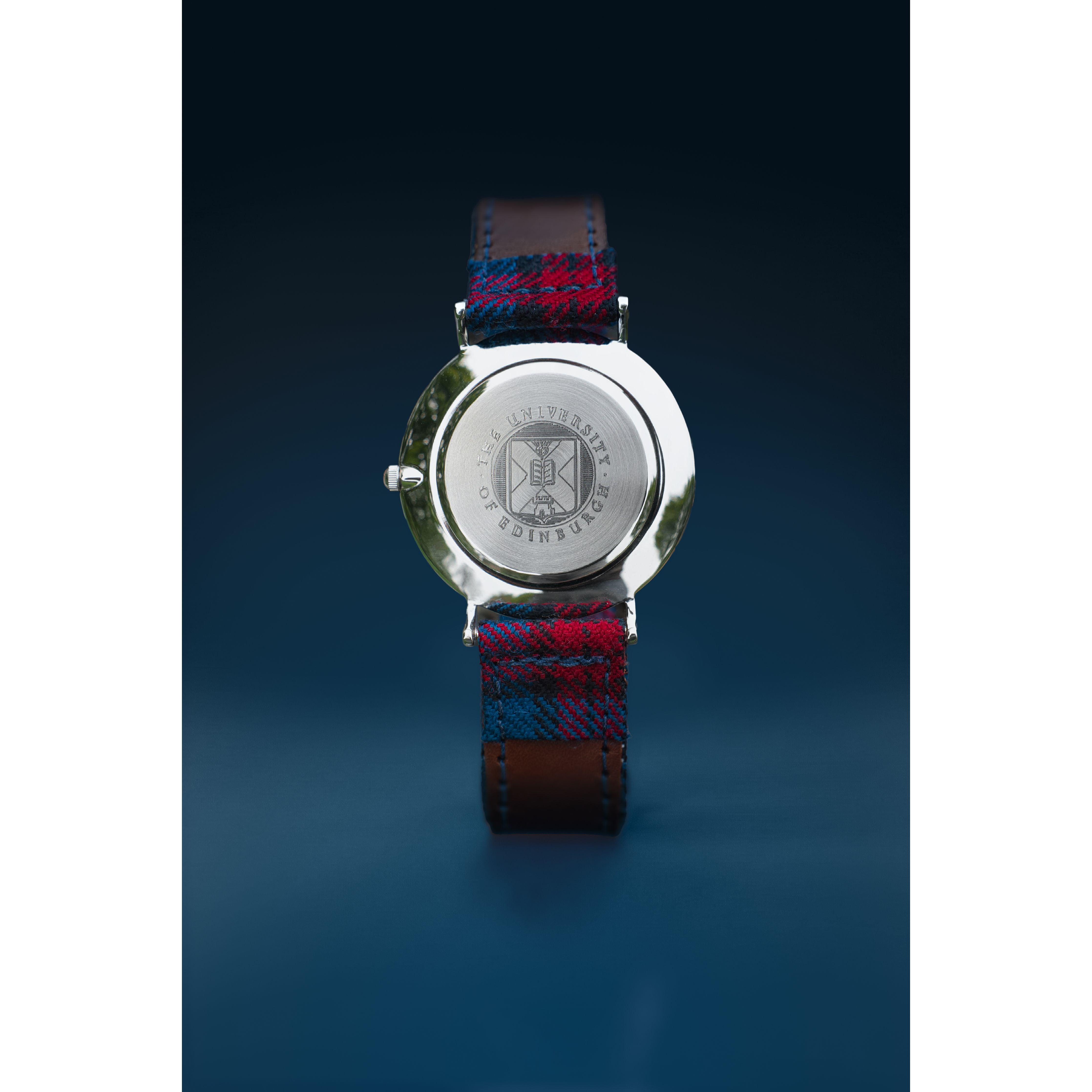 University of Edinburgh Tartan Watch Rose Gold
