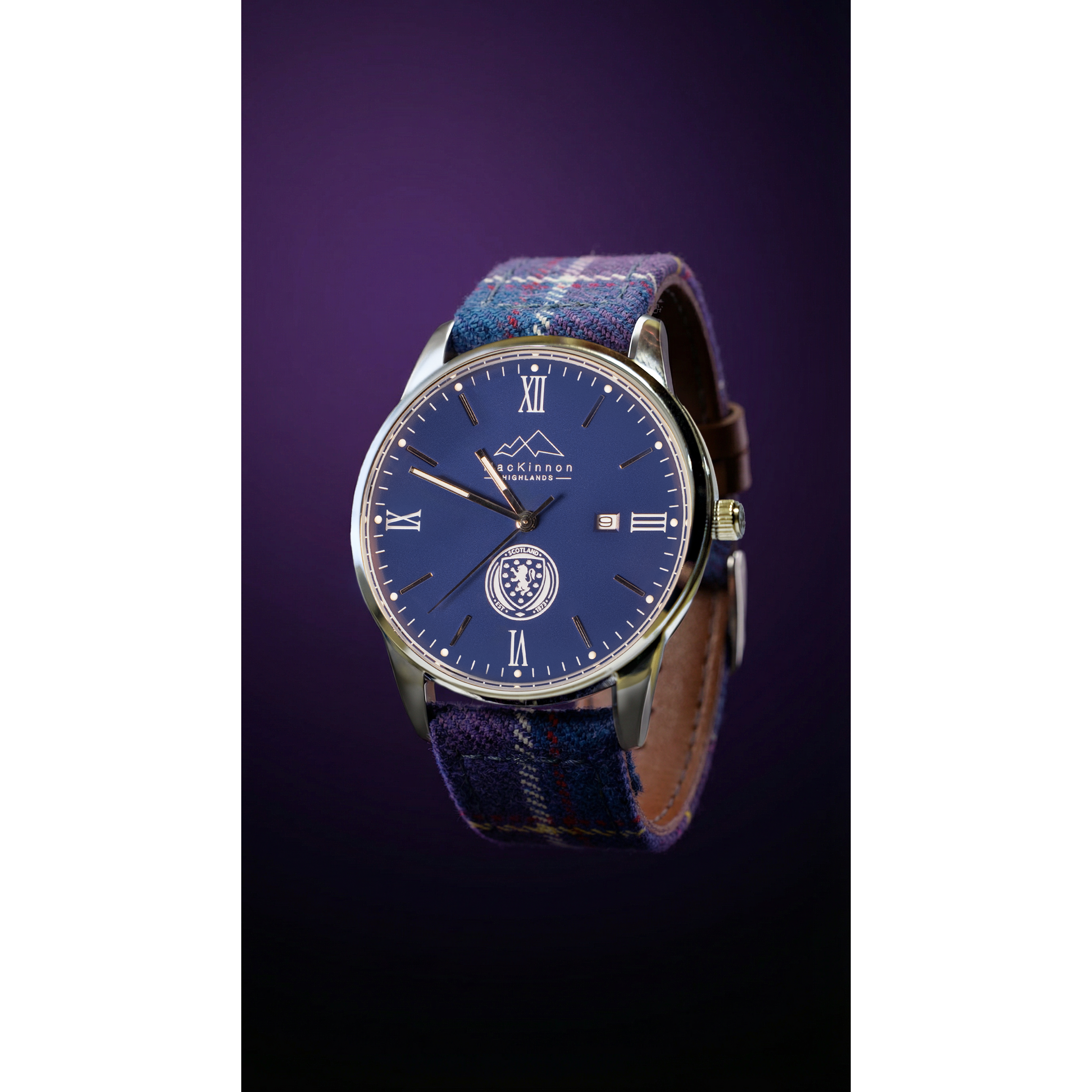 Scotland National Team Tartan Watch Blue