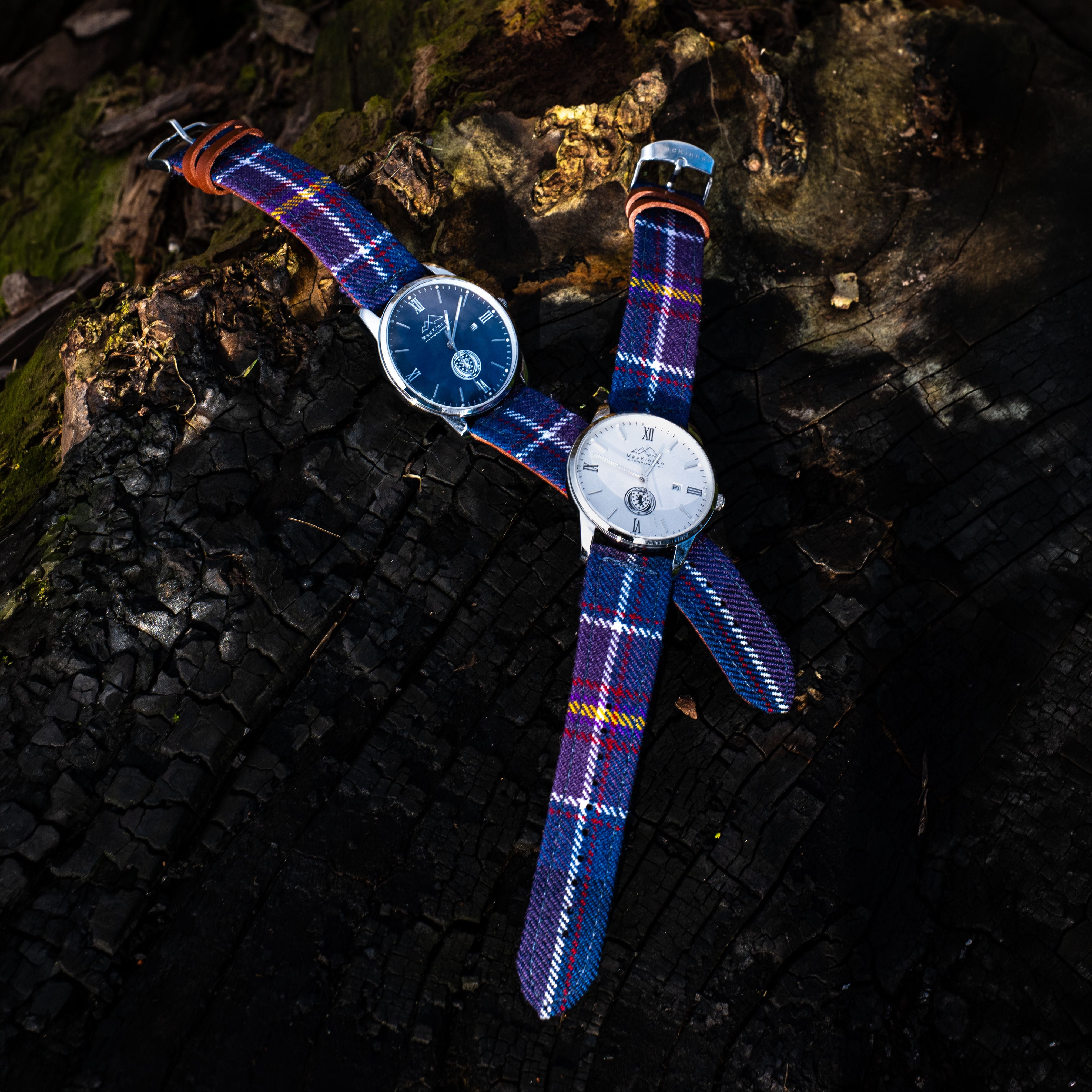 Scotland National Team Tartan Watch White