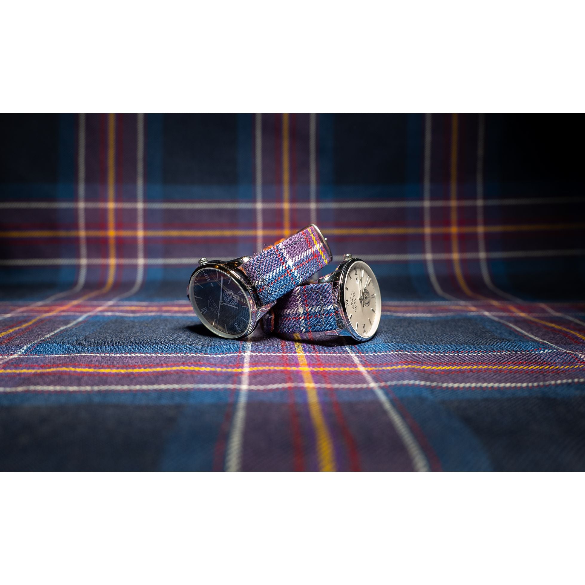 Scotland National Team Tartan Watch White