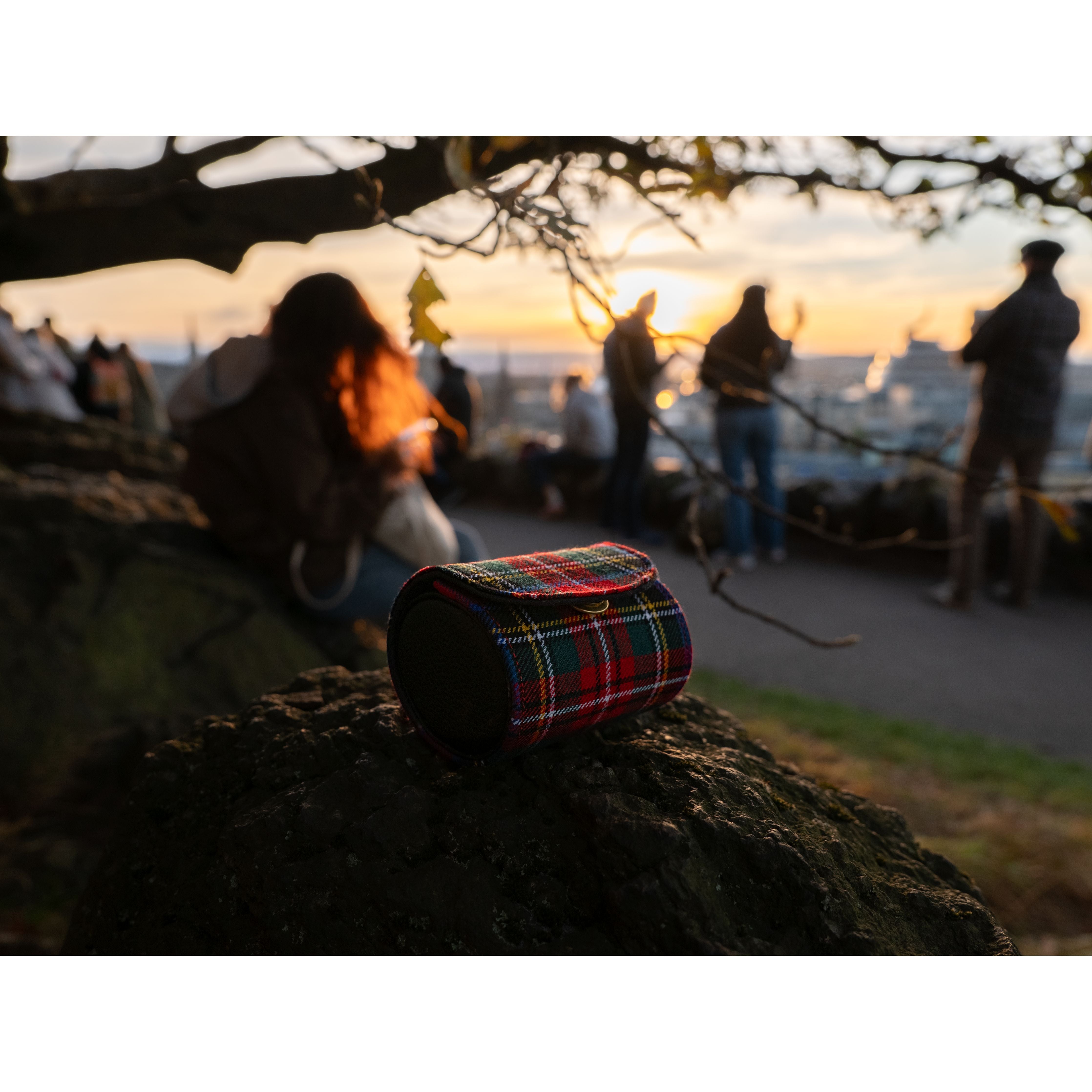 Custom Tartan Watch Roll