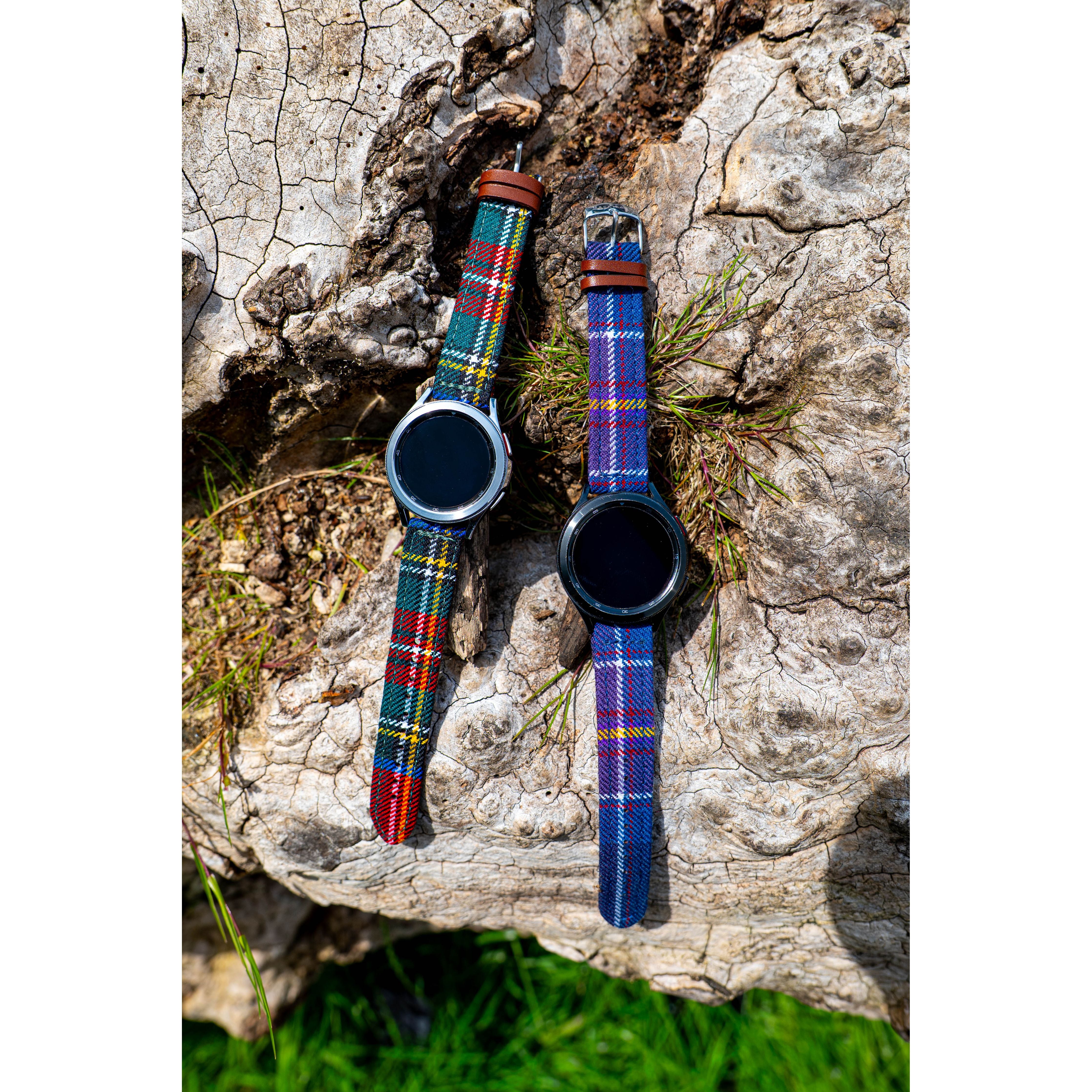 Custom Tartan Samsung Watch Strap