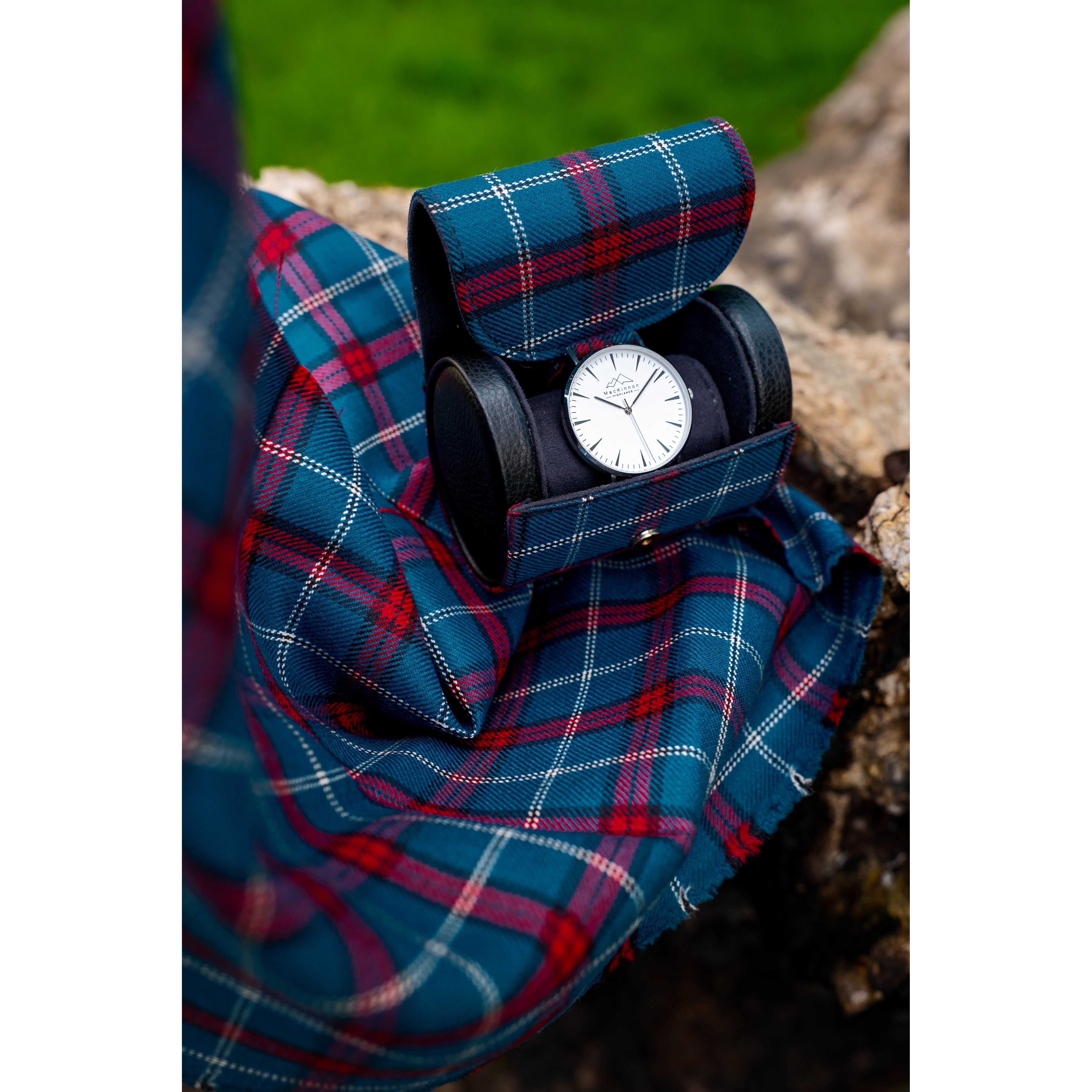 University of Edinburgh Tartan Watch Case