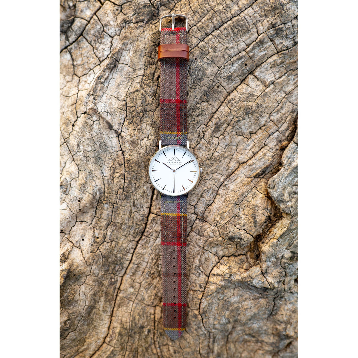 Fraser Outlander Tartan Watch - Silver - MacKinnon Watches