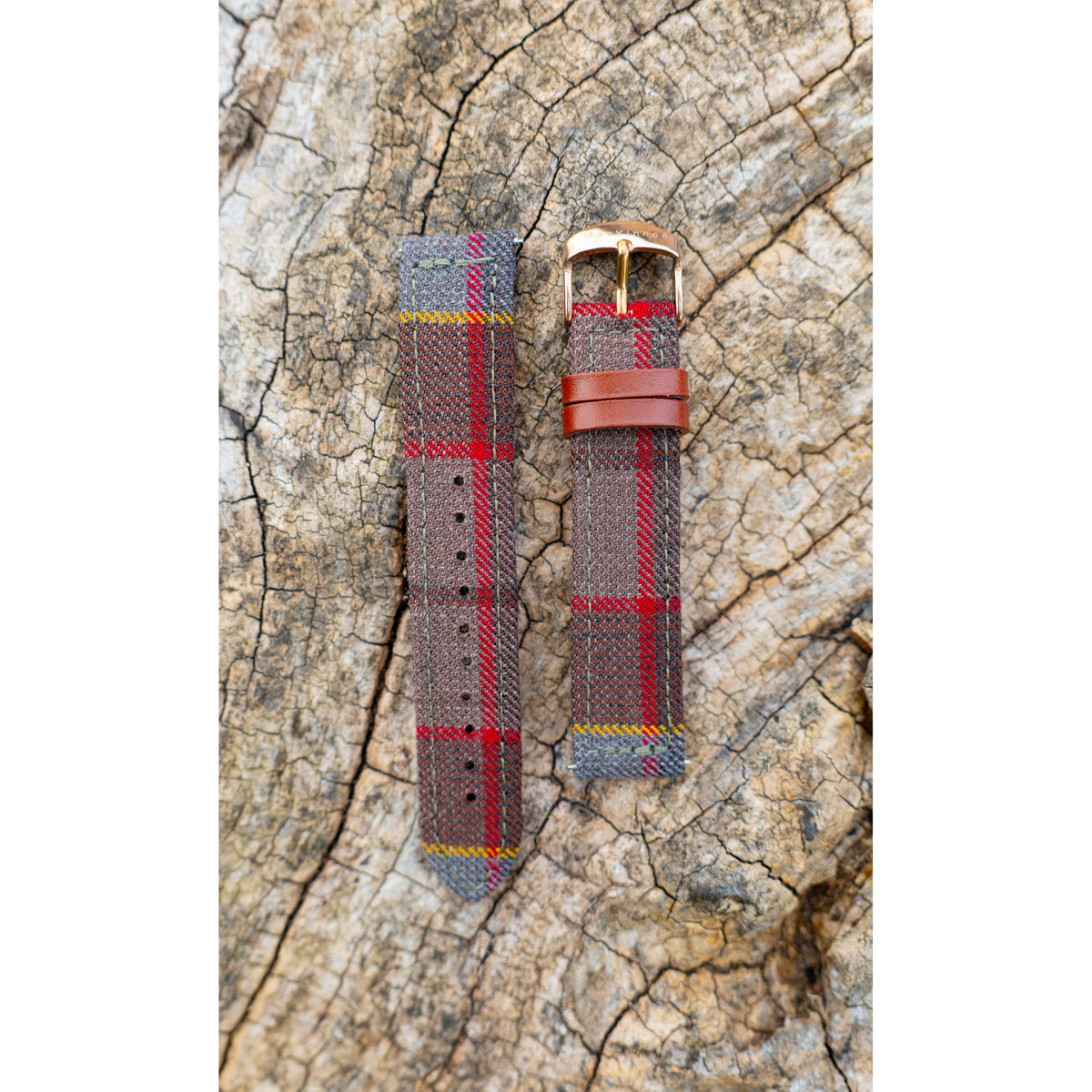 Fraser Outlander Tartan Watch Strap - MacKinnon Watches