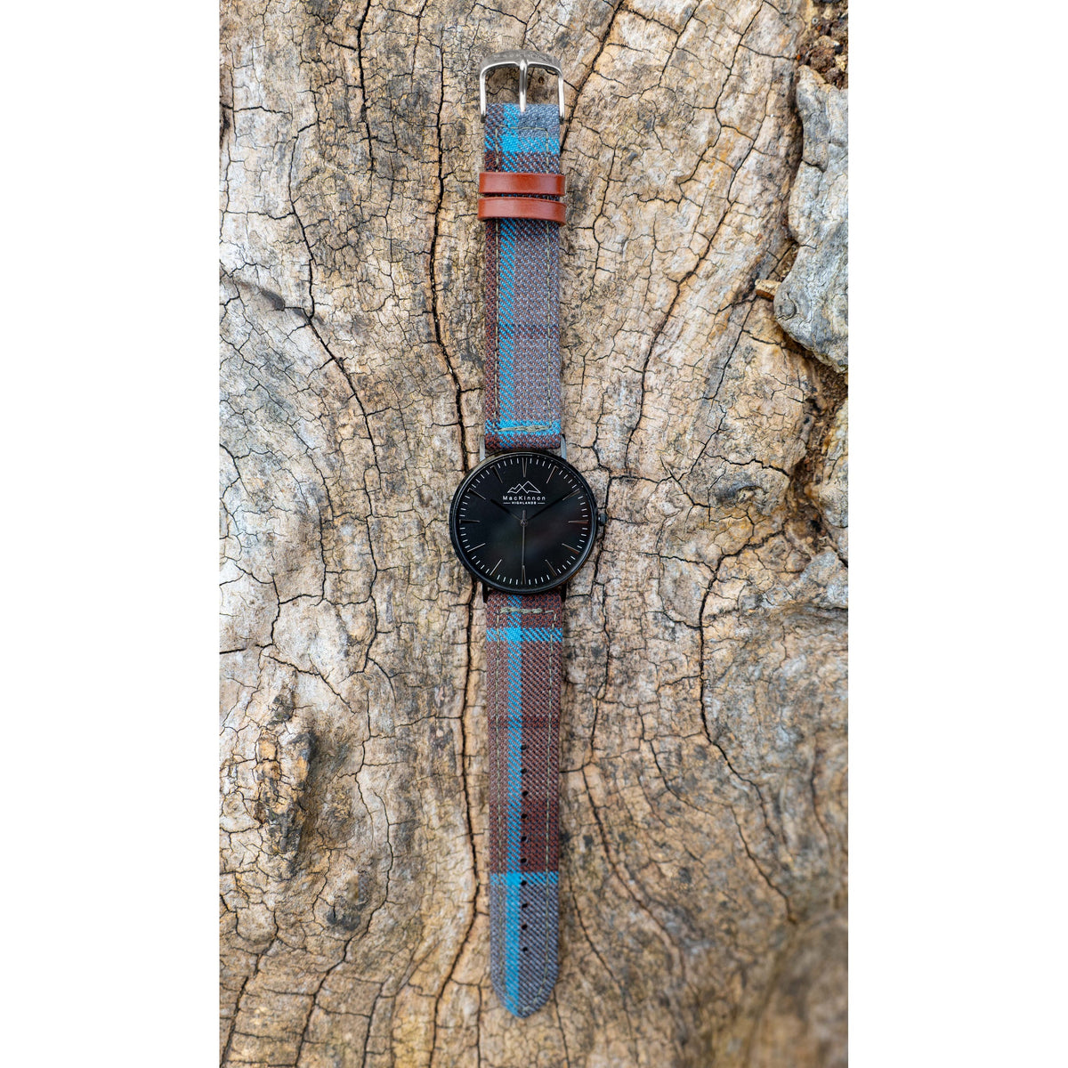 MacKenzie Outlander Tartan Watch - Black - MacKinnon Watches