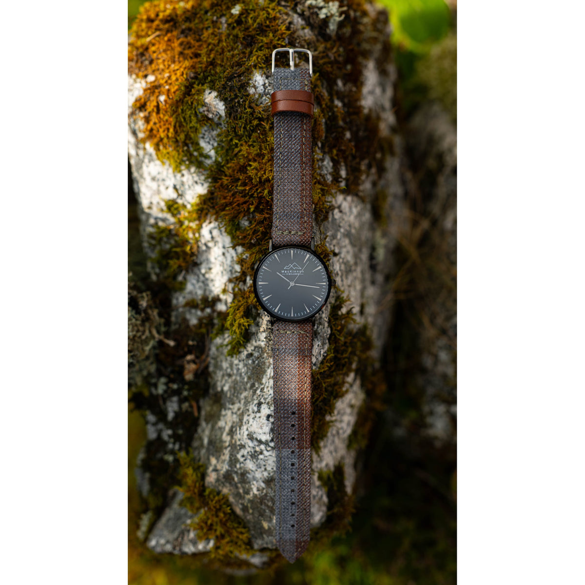 Outlander Tartan Watch - Black - MacKinnon Watches