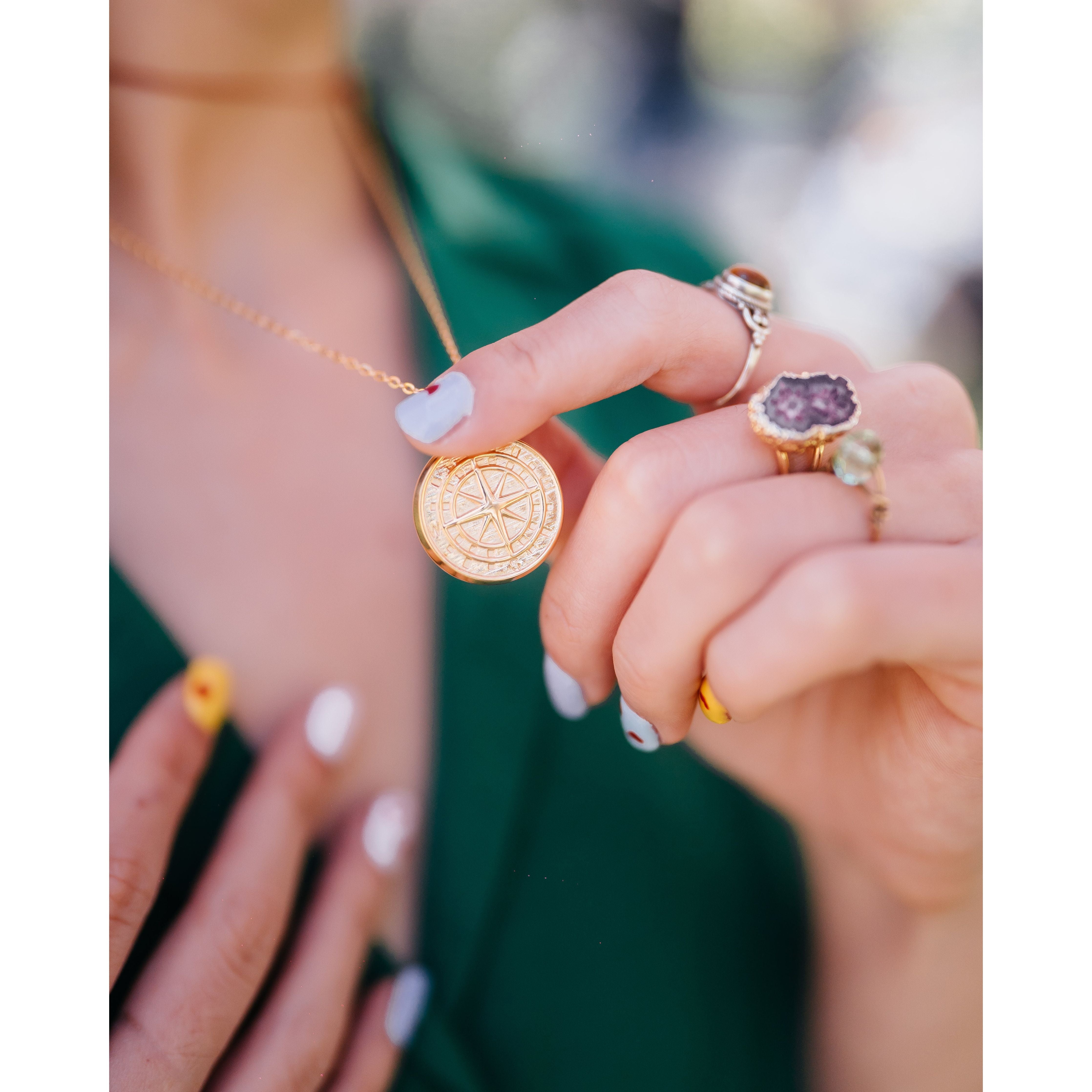 Compass Necklace