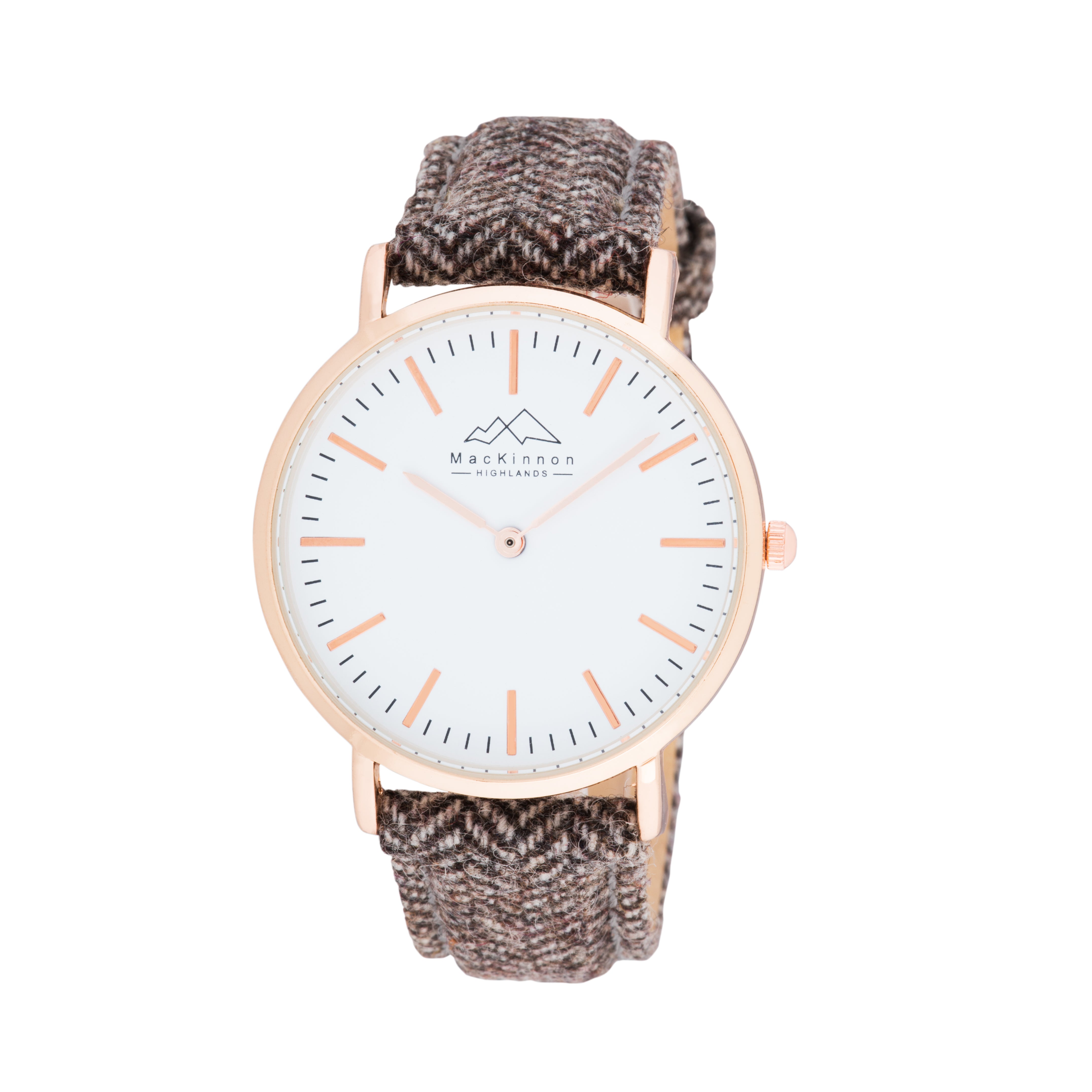 Rose Gold Herringbone Heritage