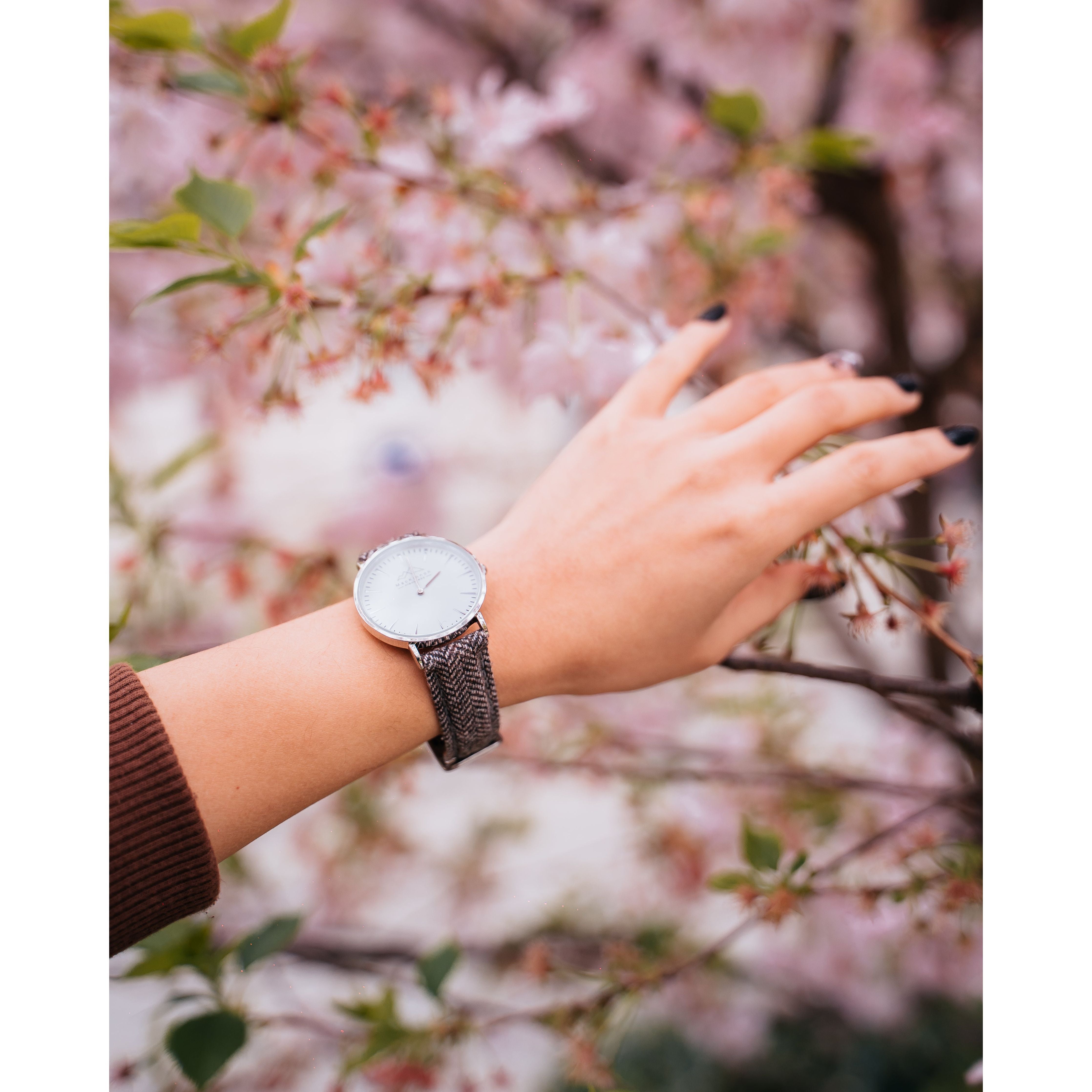 Silver Herringbone Heritage