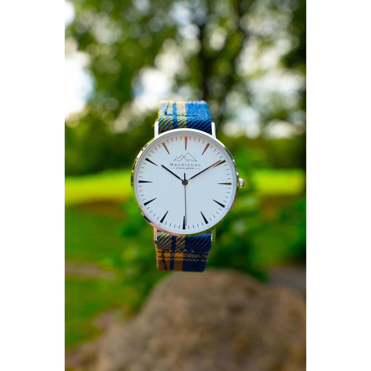 Doddie'5 Tartan Watch - Silver