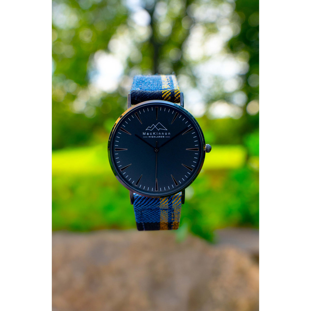 Doddie'5 Tartan Watch - Black