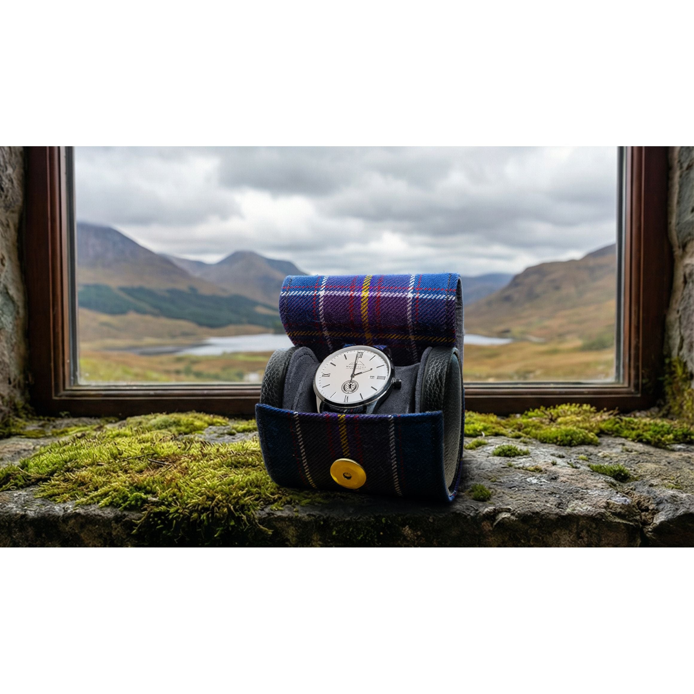 Scotland National Team Tartan Watch Case