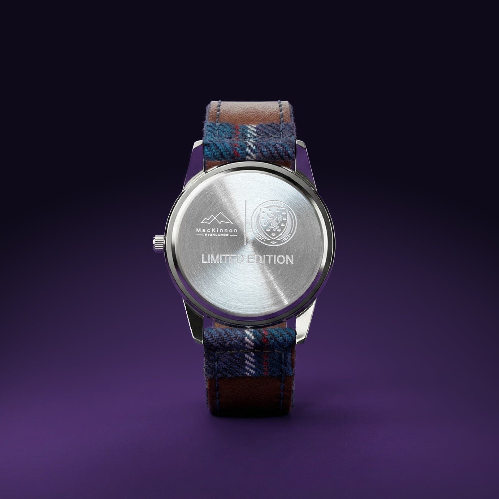 Scotland National Team Tartan Watch White