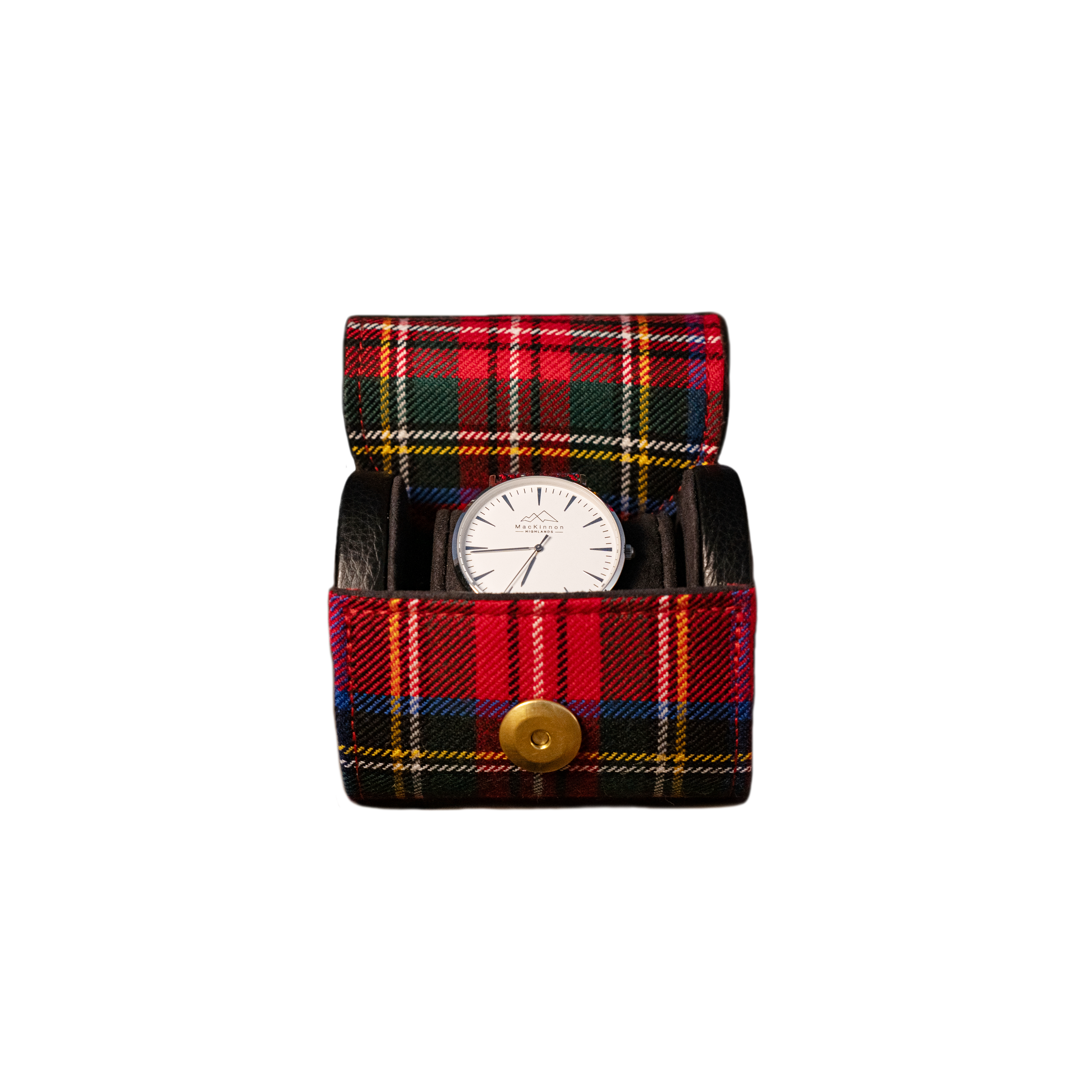 Custom Tartan Watch Roll