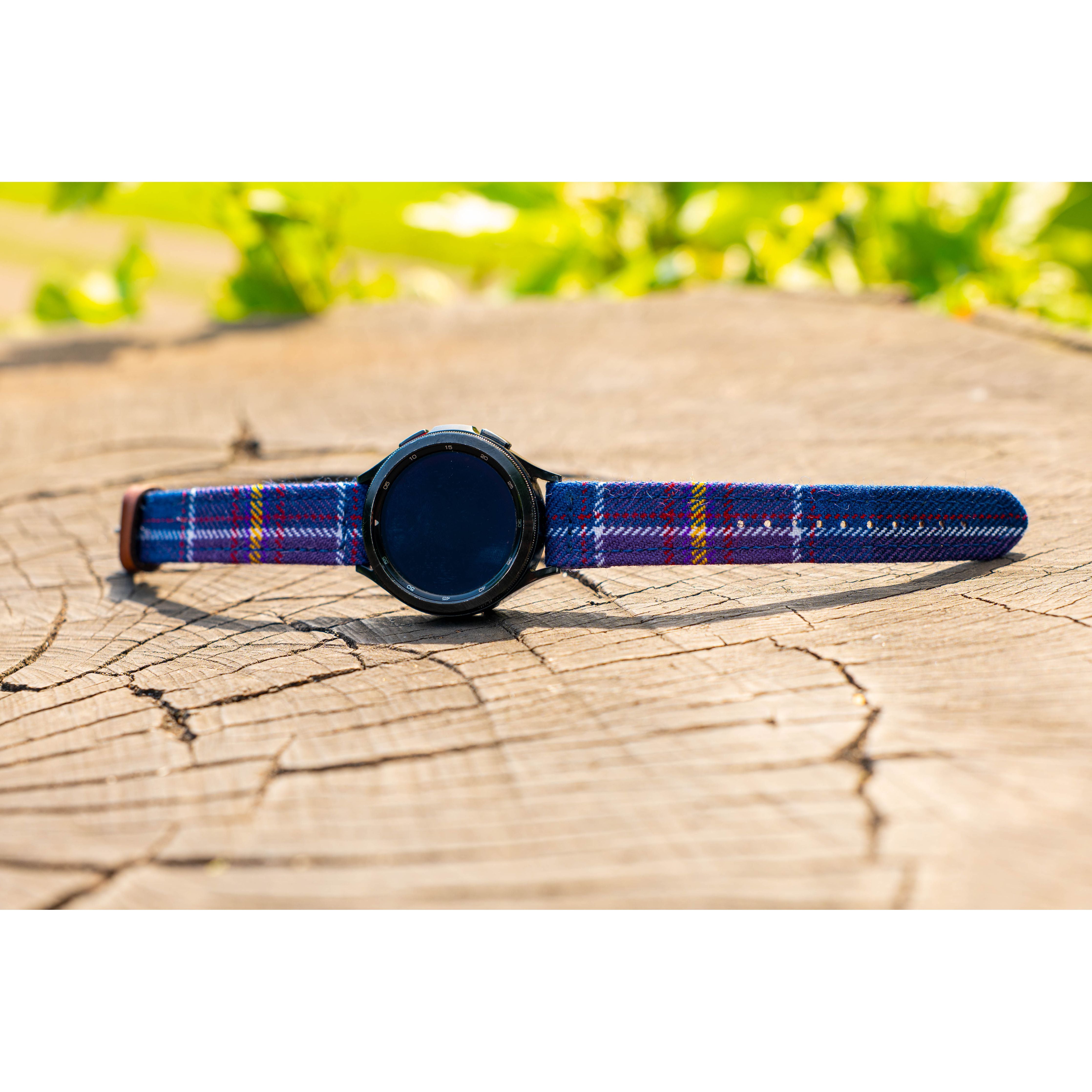 Custom Tartan Samsung Watch Strap