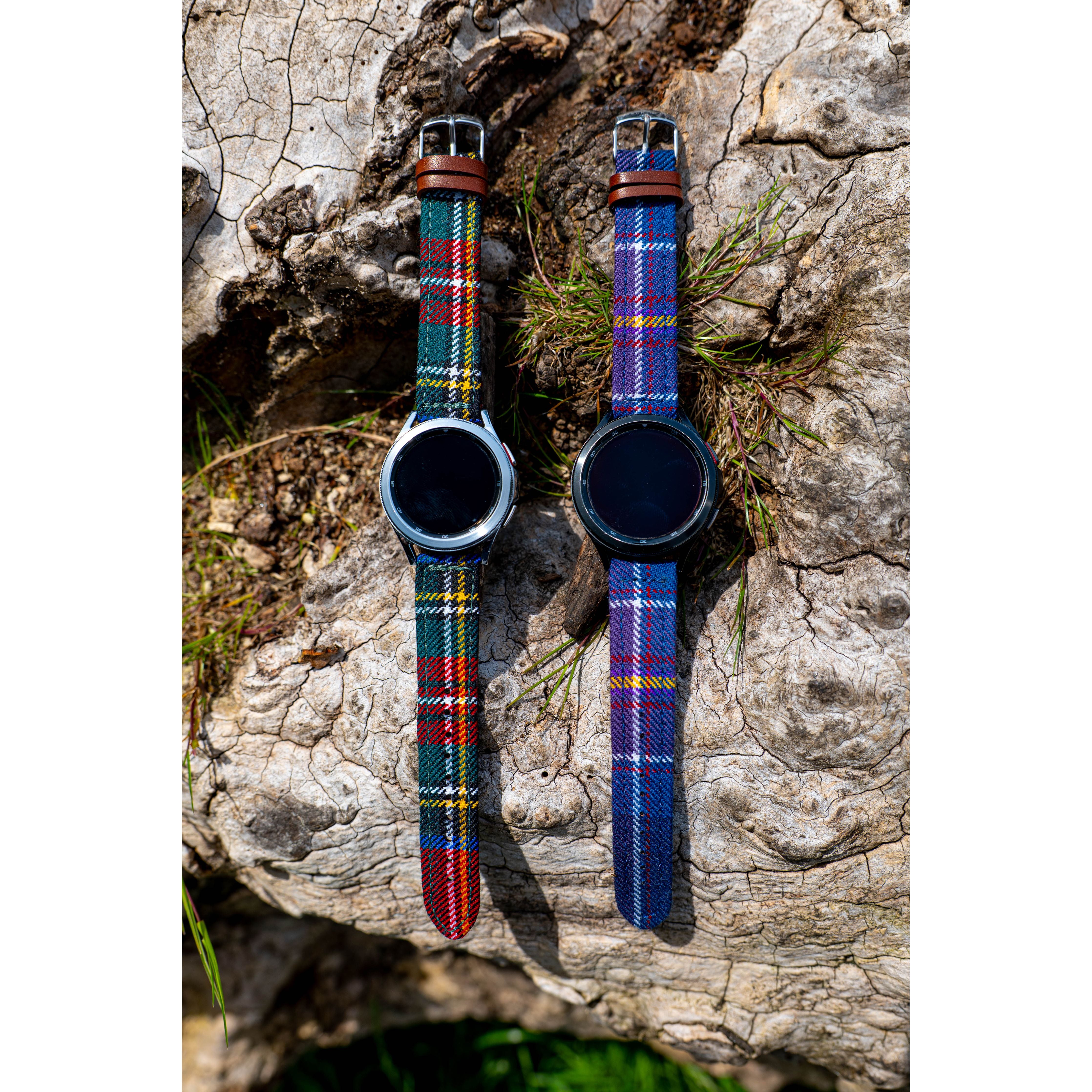 Custom Tartan Samsung Watch Strap