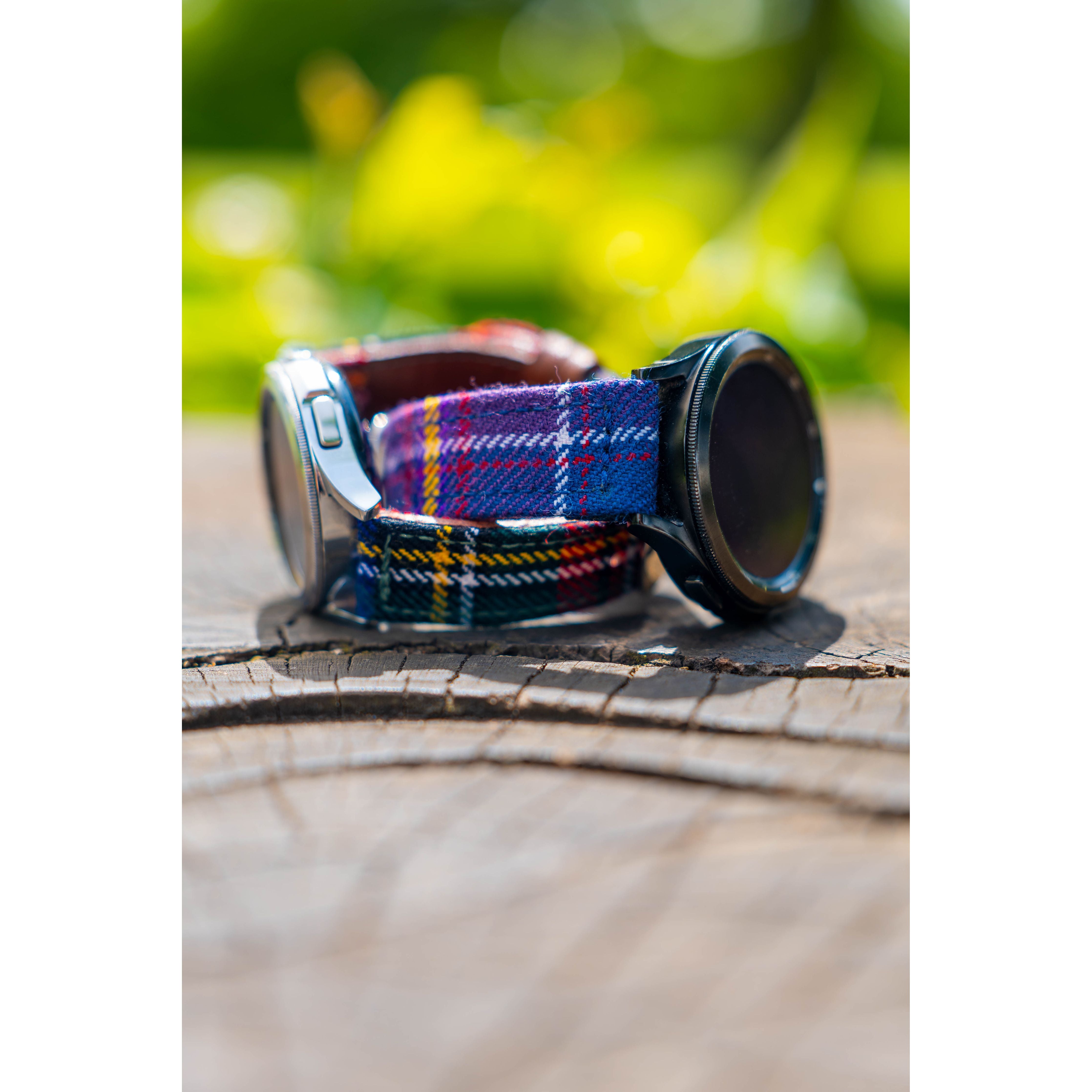 Custom Tartan Samsung Watch Strap