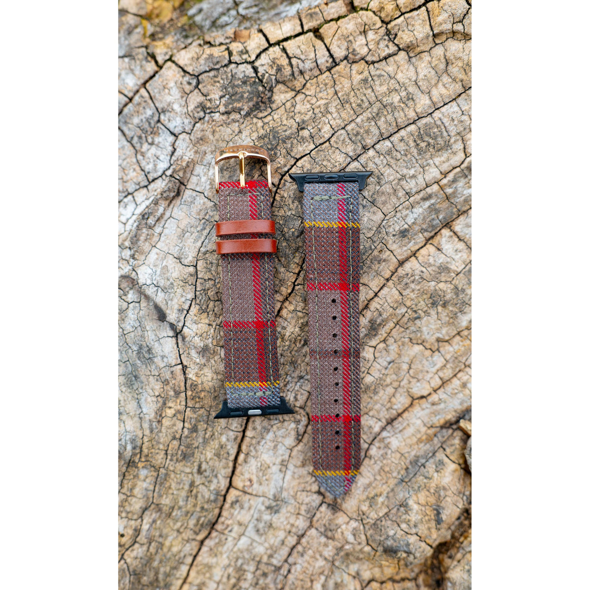 Fraser Outlander Tartan Apple Watch Strap - MacKinnon Watches