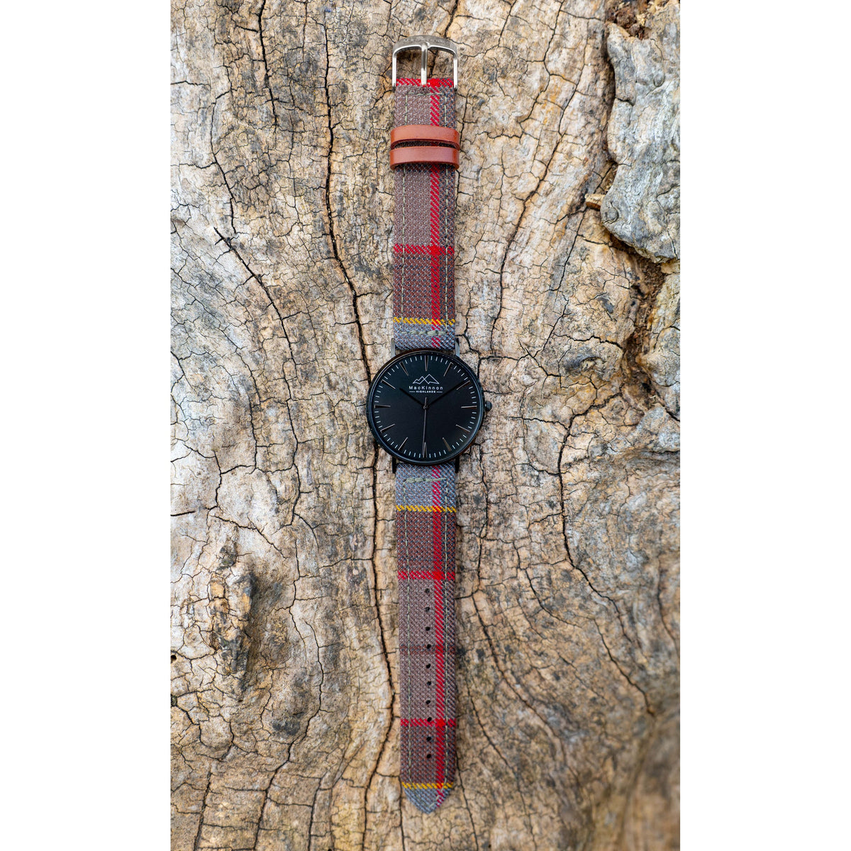 Fraser Outlander Tartan Watch - Black - MacKinnon Watches