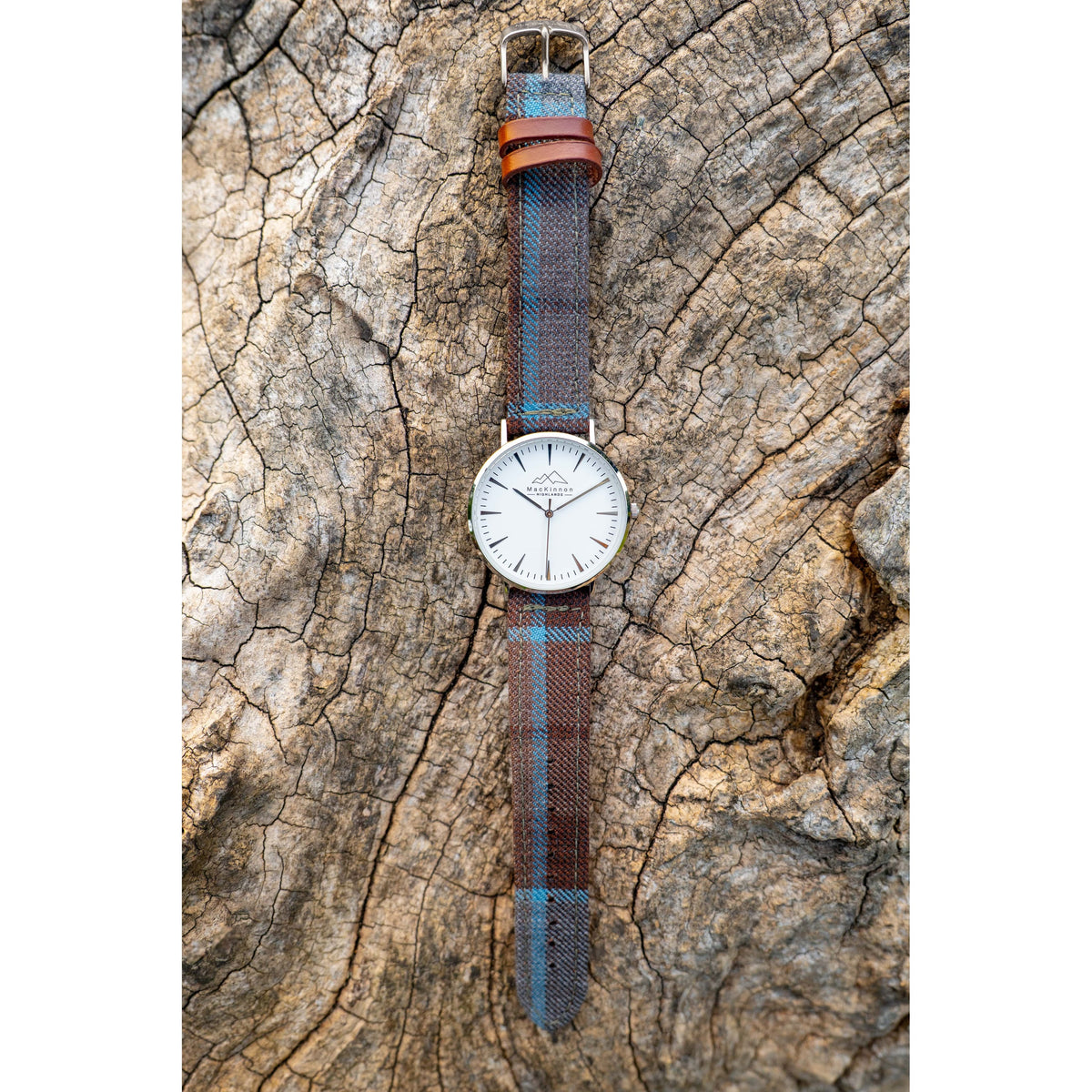 Fraser Outlander Tartan Watch - Silver - MacKinnon Watches
