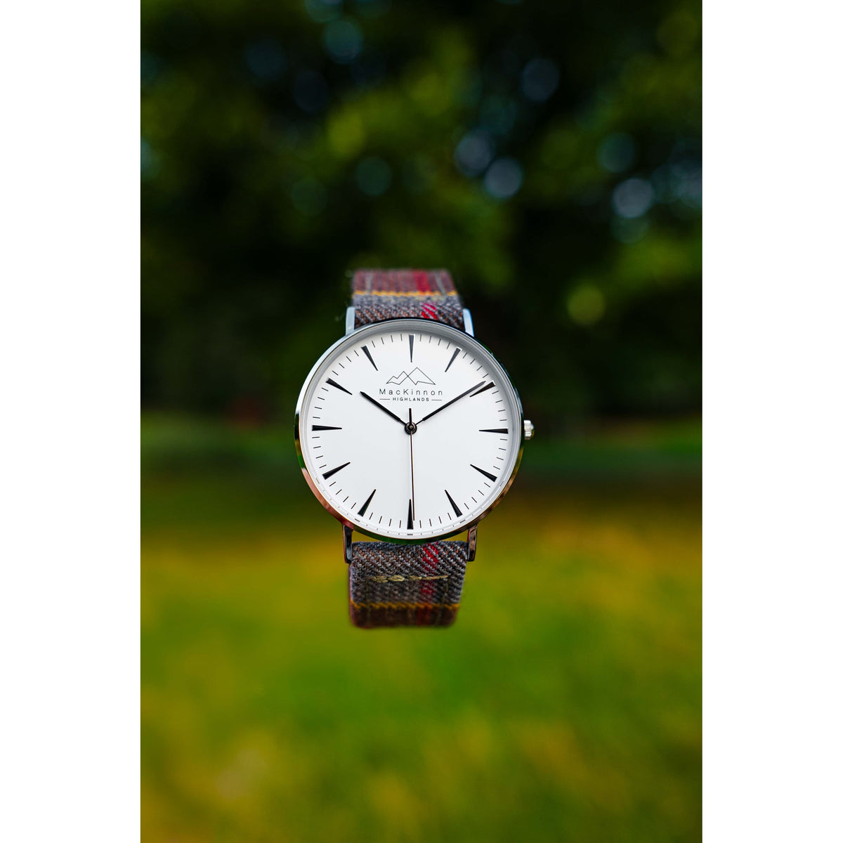 Fraser Outlander Tartan Watch - Silver - MacKinnon Watches