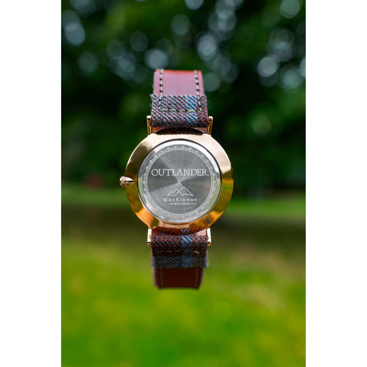 Fraser Outlander Tartan Watch - Silver - MacKinnon Watches