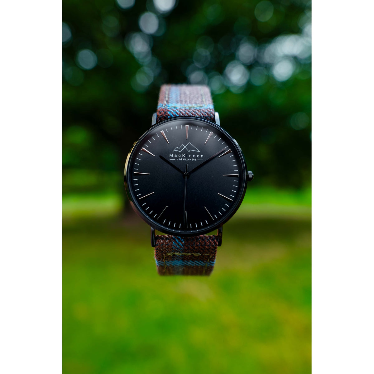 MacKenzie Outlander Tartan Watch - Black - MacKinnon Watches