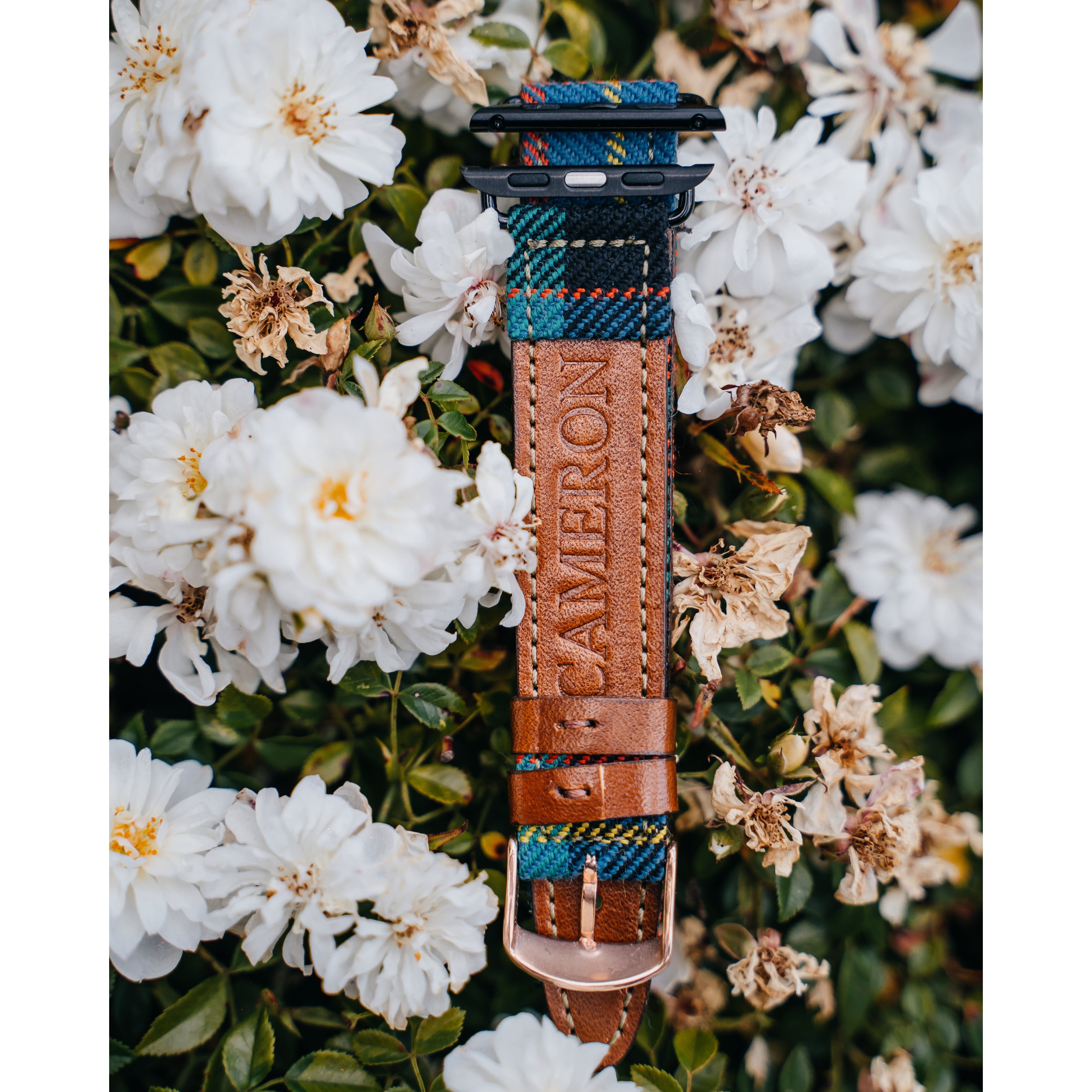 Custom Tartan Samsung Watch Strap